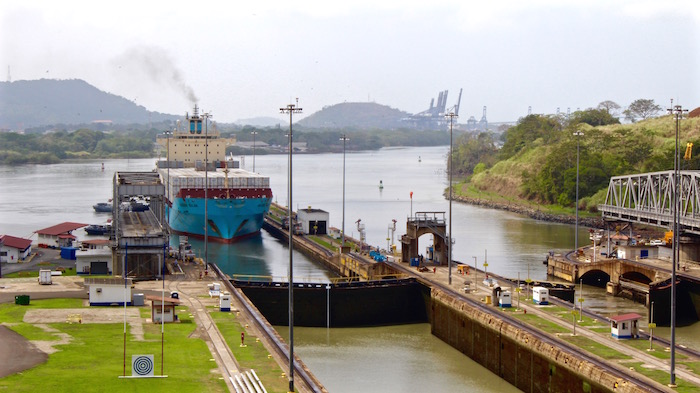 Visiting the Panama Canal Panama City Miraflores Locks aroundtheworldwithjustin.com