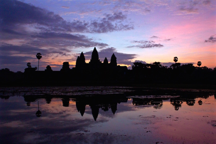 Angkor Wat Temples Siem Reap Cambodia Cambodian sunrise aroundtheworldwithjustin.com