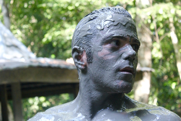 Pulau Tiga Survivor Borneo Survivor Island mud volcano bath aroundtheworldwithjustin.com