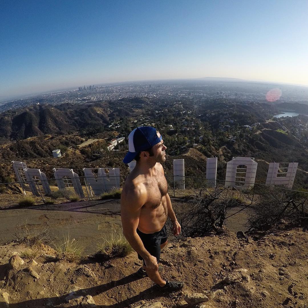 Hollywood sign hike griffith park los angeles california