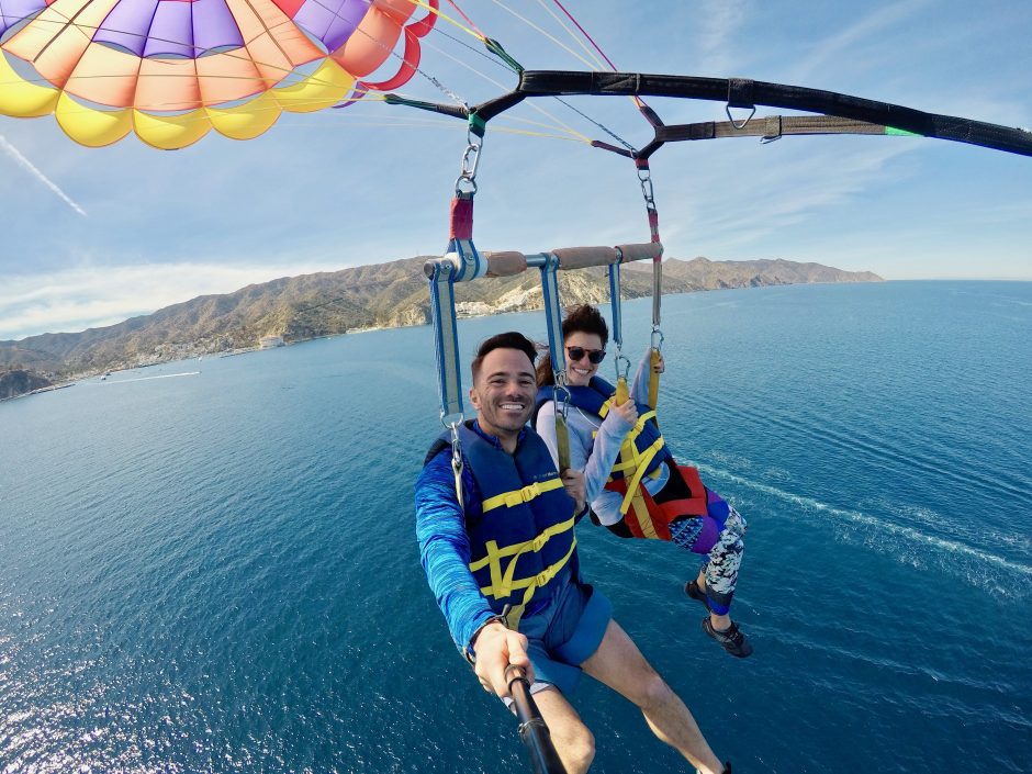 Things to do in Catalina Island parasailing