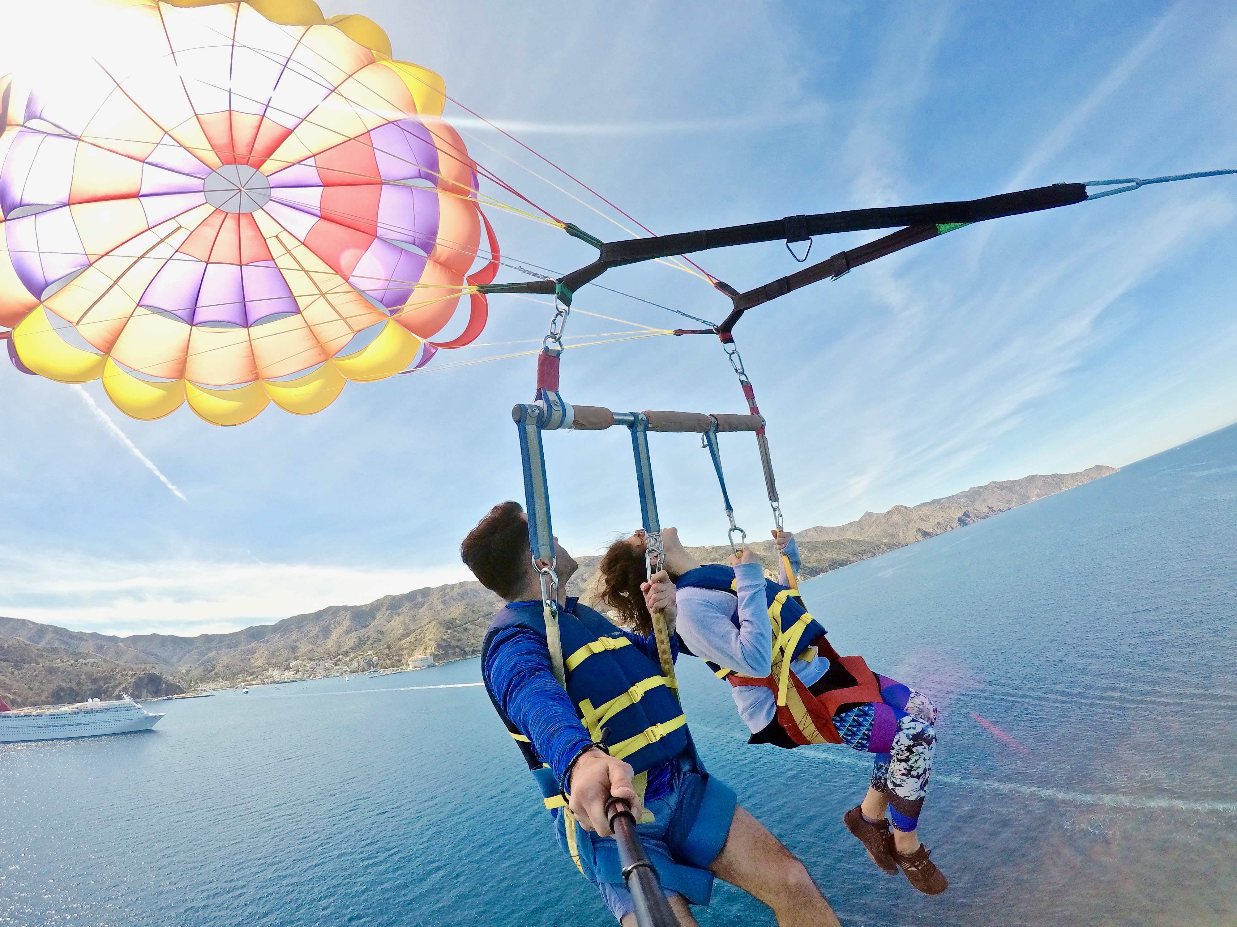 things to do in Catalina Island Parasailing