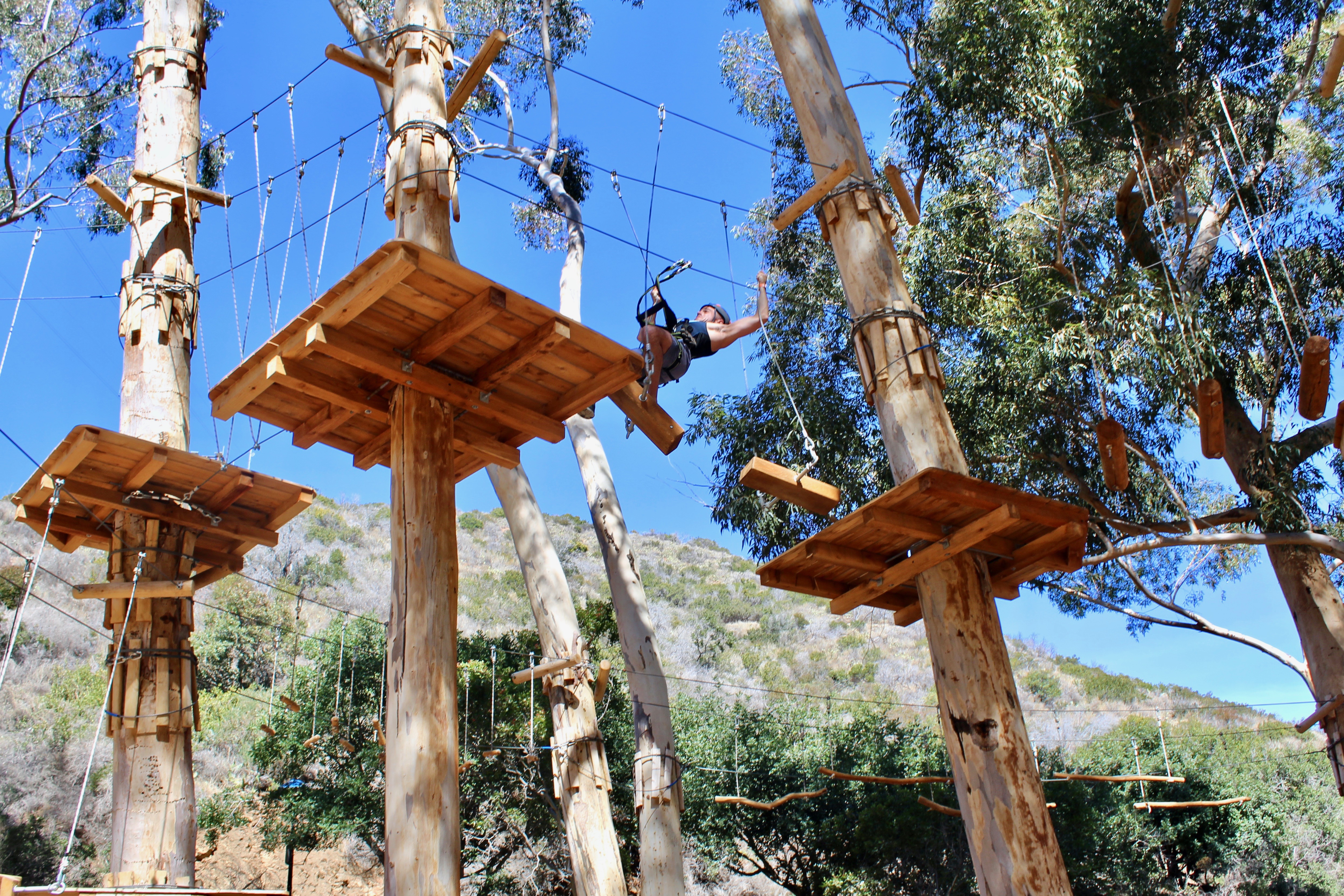 things to do in Catalina Island Aerial Adventure Ropes Course