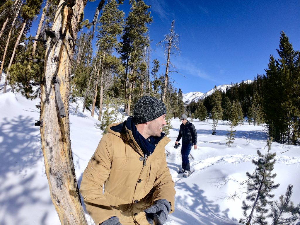 Sun Valley Idaho Galena Lodge snowshoeing Justin Walter
