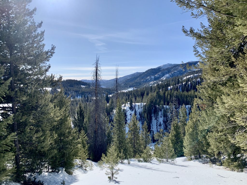 Sun Valley Idaho Galena Lodge snowshoeing