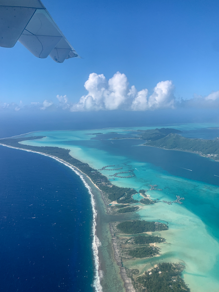 Air Tahiti plane views