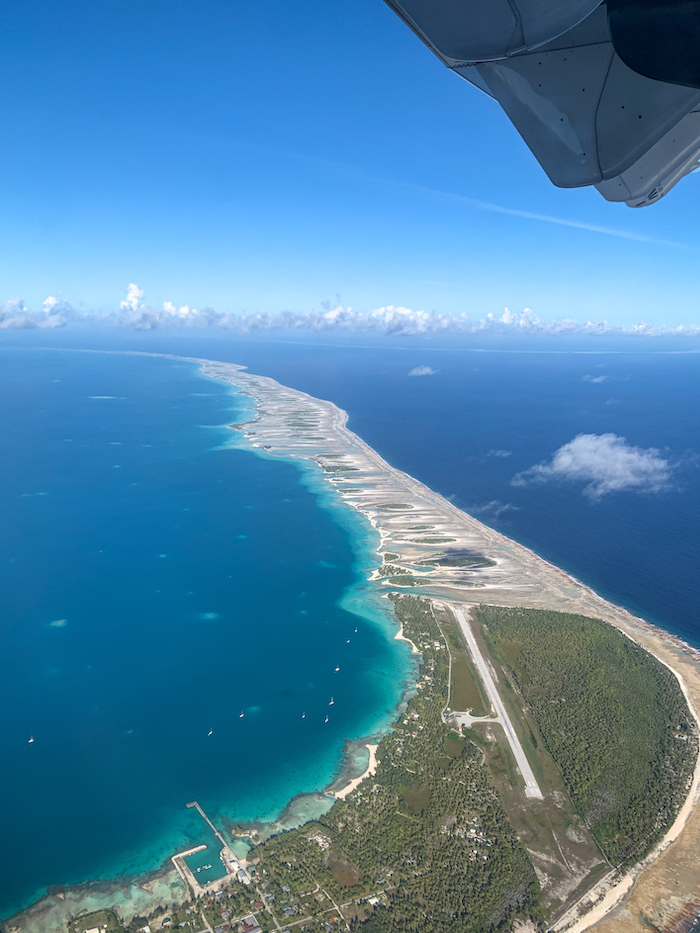 Air Tahiti plane views